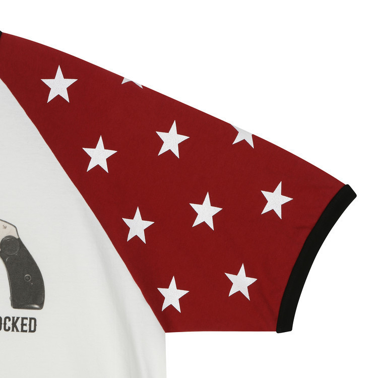 COTCHS】TRIGGER LOCKED TEE(BOY) COTCHS】TRIGGER LOCKED TEE(BOY)