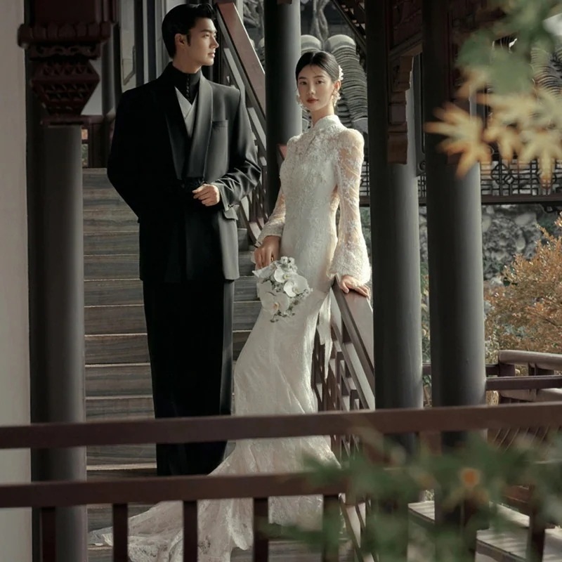 パーティードレス25新作ワンピース ウェディングドレス 白 花嫁ロングドレス 結婚式ワンピース 感 結婚式 ドレス ロングドレス 演奏会 二次会 花嫁 ドレス 韓国ファッション