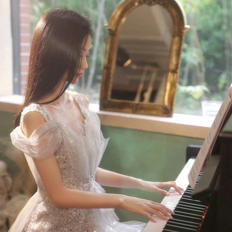 【3日で出荷】気質 パーティードレス大人気 新作 高級感 気質 ワンピース 花嫁ロングドレス 結婚式ワンピース 結婚式 ドレス ウェディングドレス 白 ロングドレス 韓国ファッション527672