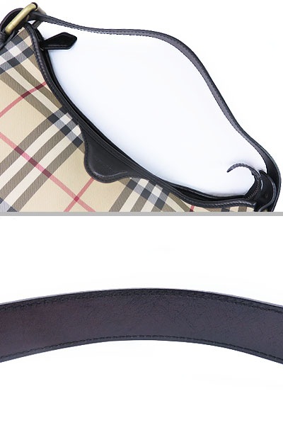 美品バーバリーロンドンヘイマーケットチェックショルダーバッグホーボーバッグハンドバッグレザーイタリア製 美品バーバリーロンドンヘイマーケットチェックショルダーバッグホーボーバッグハンドバッグレザーイタリア製