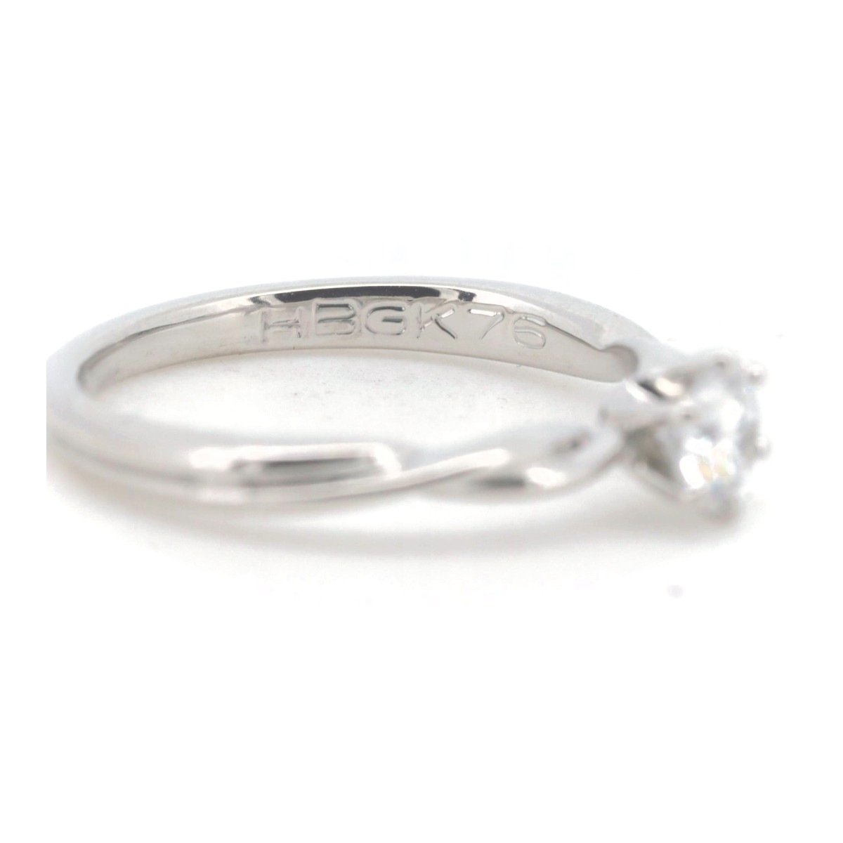 ロイヤルアッシャー ダイヤモンドリング 指輪 8号 0.28CT E VVS2 PT900(プラチナ) 質屋出品