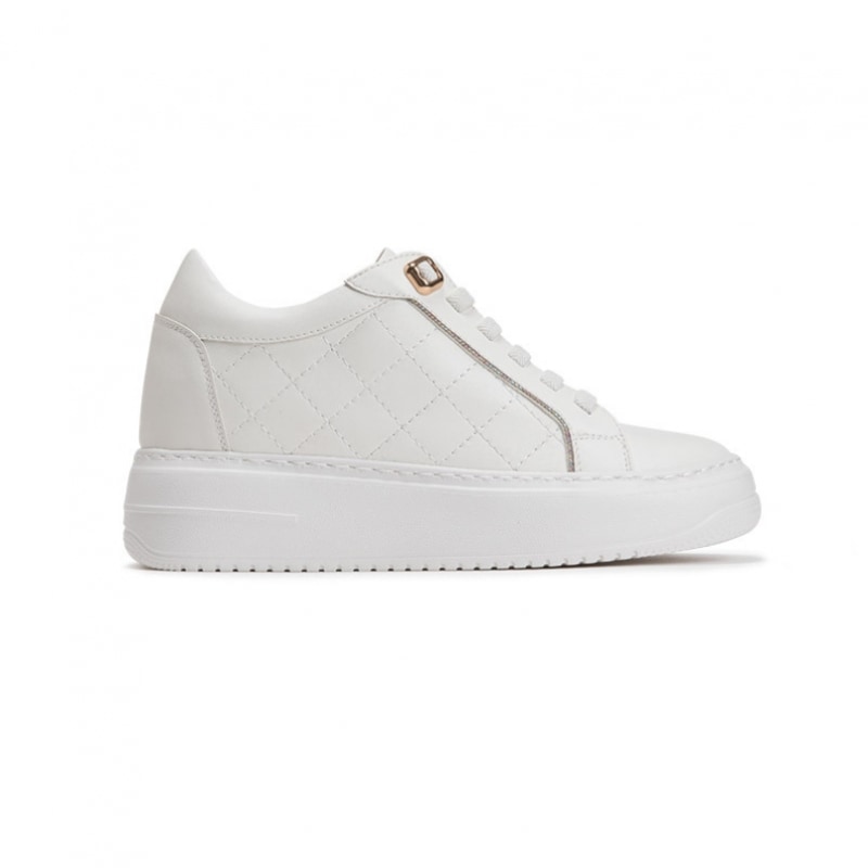 エスクワイア [本社直営] エスクァイアレディースジョイキルティングスニーカー YXDFHZ995WH