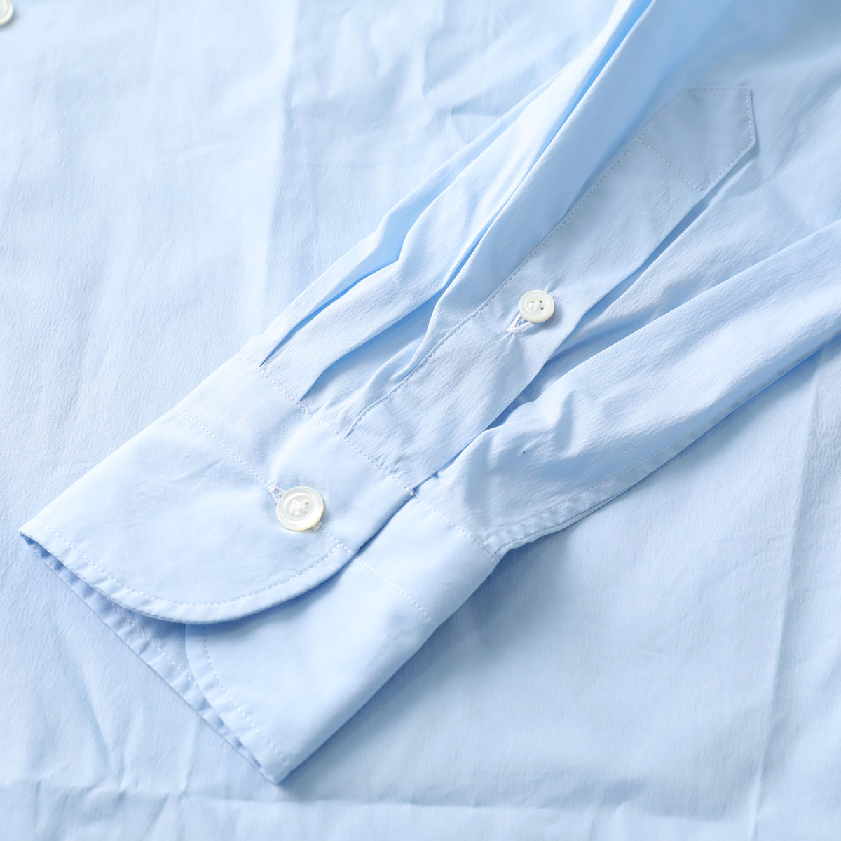 GIANNETTO ジャンネット シャツ VINCI FIT ヴィンチフィット AC999 メンズ コットン ストレッチ カッタウェイ 長袖 無地 カラー2色