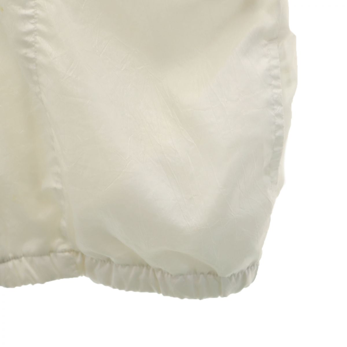 80s トレイフォイルロゴ ヴィンテージ ジップジャケット ホワイト メンズ 80s トレイフォイルロゴ ヴィンテージ ジップジャケット ホワイト メンズ