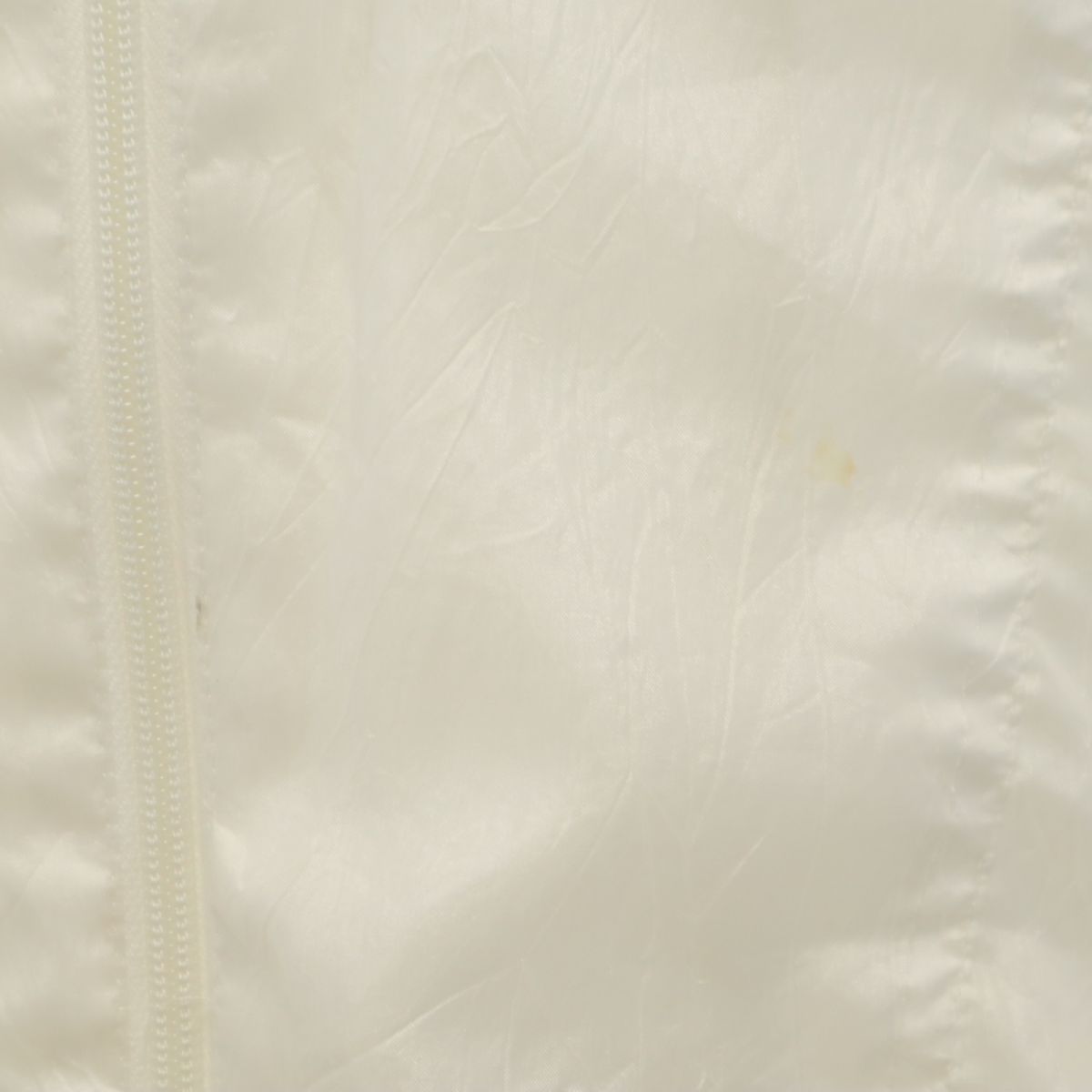 80s トレイフォイルロゴ ヴィンテージ ジップジャケット ホワイト メンズ 80s トレイフォイルロゴ ヴィンテージ ジップジャケット ホワイト メンズ