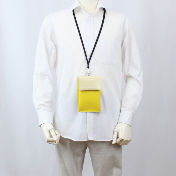 ANG14 マルニ フォンケース ネックポーチ ショルダーバッグ Qoo10