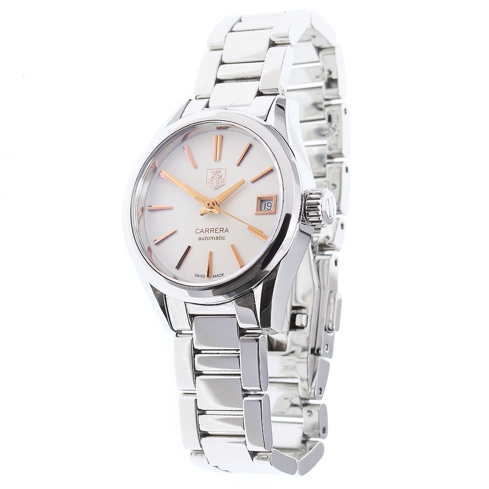 タグホイヤー TAG HEUER WAR2412 カレラ キャリバー9 デイト 自動巻き レディース _839735【中古】