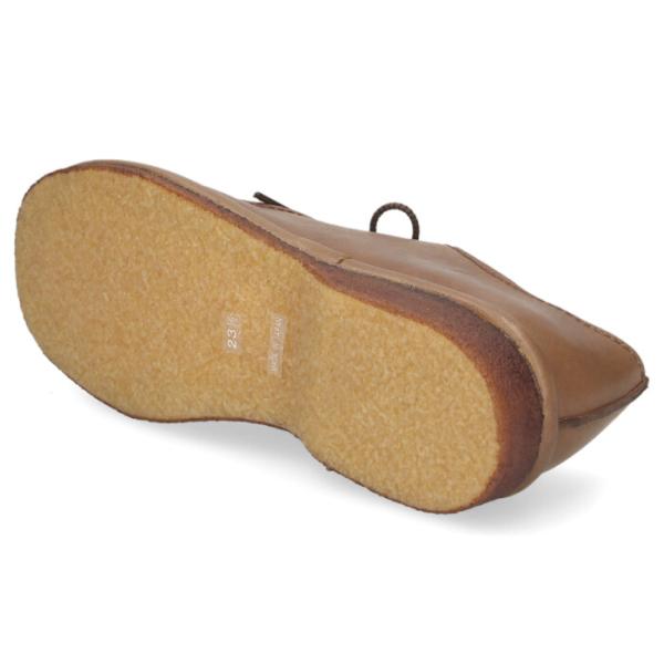 SAYA サヤ 靴 ラボキゴシ チロリアンシューズ レザー 51152 ブラック グレージュ カジュアル レースアップシューズ レディース 本革 日本製