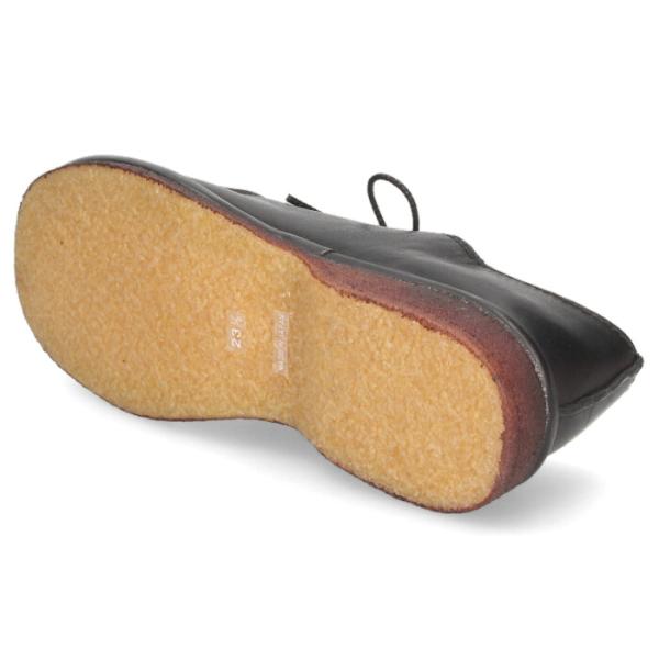 SAYA サヤ 靴 ラボキゴシ チロリアンシューズ レザー 51152 ブラック グレージュ カジュアル レースアップシューズ レディース 本革 日本製