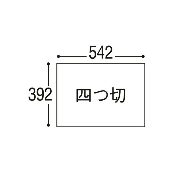 （まとめ）リンテック ニューカラーR 四つ切 ミルク 4NCR-152 100枚[x5]