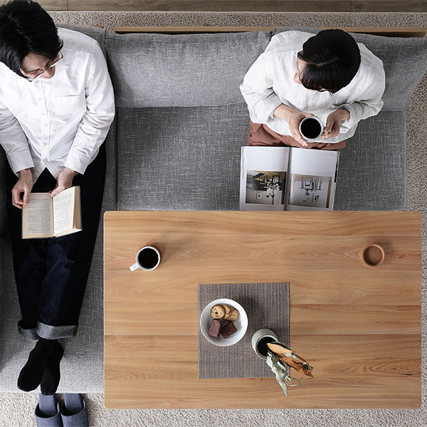 ダイニング ベンチ 単品 [ アーム付き グレー ] 木製 天然木 背もたれクッション カバーリング仕様 洗える 組立品