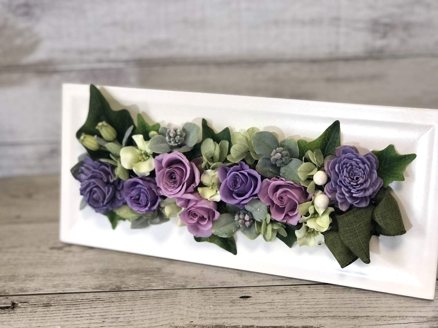 プリザーブドフラワー フレーム アレンジ 選べる4color アーティフィシャルフラワー 造花 Lulus-1304 プリザーブドフラワー フレーム アレンジ 選べる4color アーティフィシャルフラワー 造花 Lulus-1304