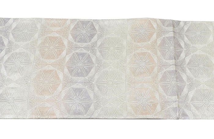 袋帯 新品仕立済 西陣 橋本清織物謹製 悠彩つづれ 亀甲華文様 袋帯