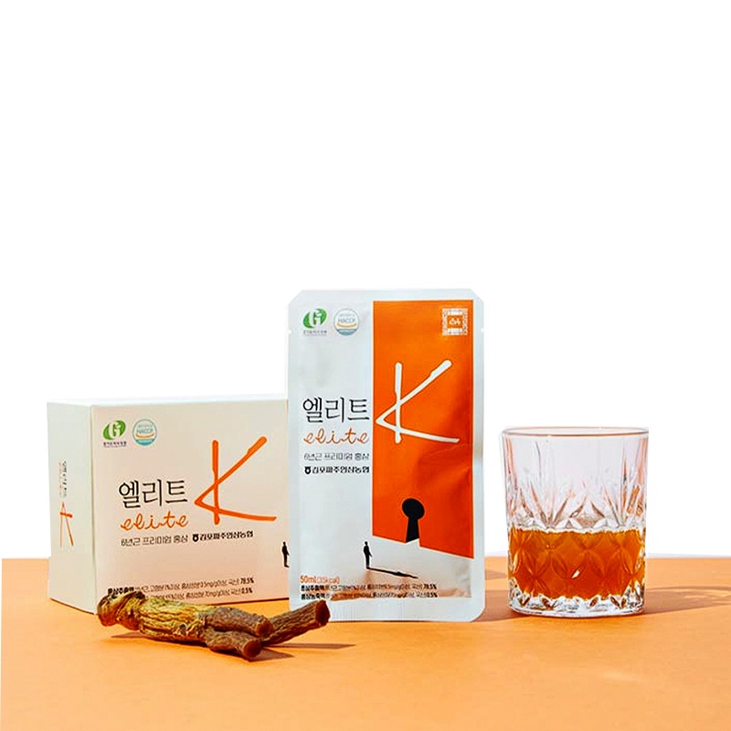 [紅参]金浦坡州人参農協 高麗紅参 エリートk 500mlｘ10包x30ea /韓国６年根紅参/健康食品/韓国産