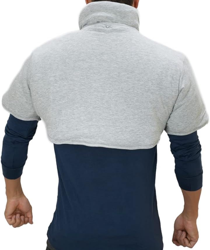 肩当て コットン生地 肩あて 寝具 男女兼用 メンズ レディース( グレー, 3XL)