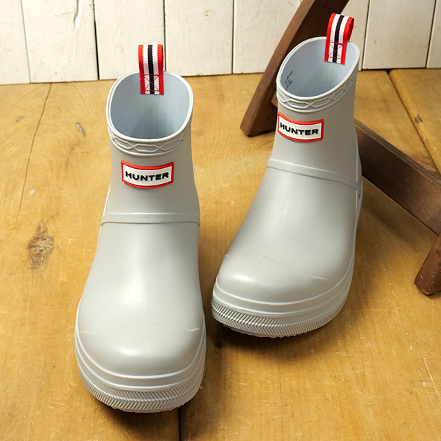 ユニセックス プレイ モールデッド ブーツ [UFS7105PVC] メンズ・レディース 長靴 ソフトタッチ ラバーブーツ ショート丈 SILVER 正規取扱店