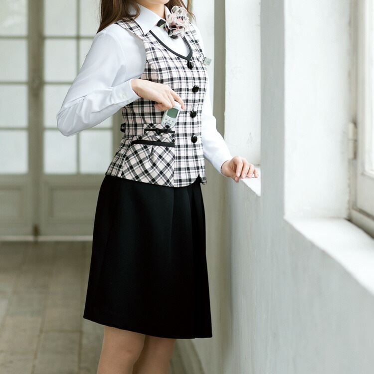 レディース ベスト オールシーズン オフィス チェック 事務服 定番 ノーマル フォーマル 入学式 卒業式 面接 受験 ジョア かわいい 11660 レディース ベスト オールシーズン オフィス チェック 事務服 定番 ノーマル フォーマル 入学式 卒業式 面接 受験 ジョア かわいい 11660