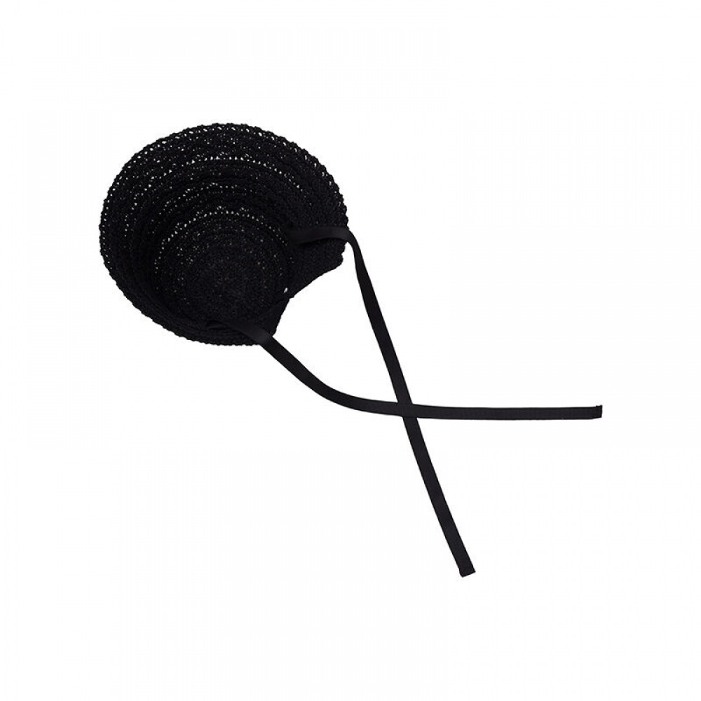 ジャスティナ J. レターかぎ針編みバケットハット BK (JEACEM4BS905BK260) ジャスティナ J. レターかぎ針編みバケットハット BK (JEACEM4BS905BK260)