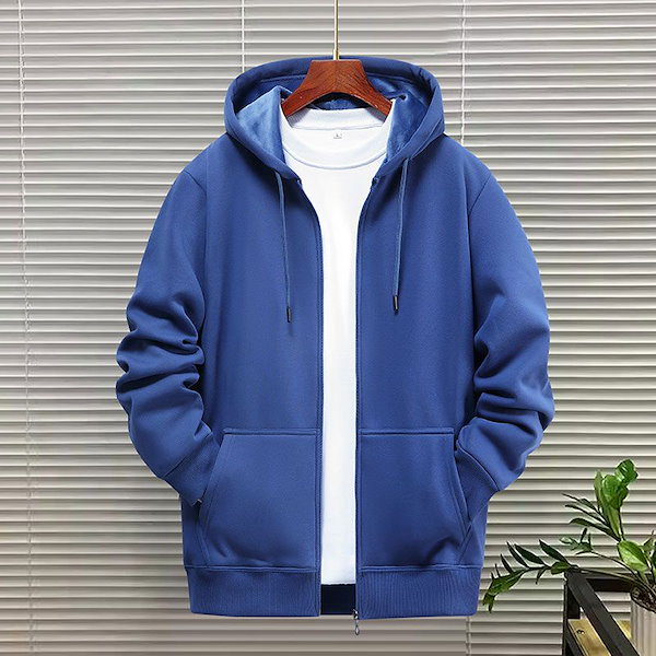 Qoo10] ビッグパーカー 暖かパーカー フード付き