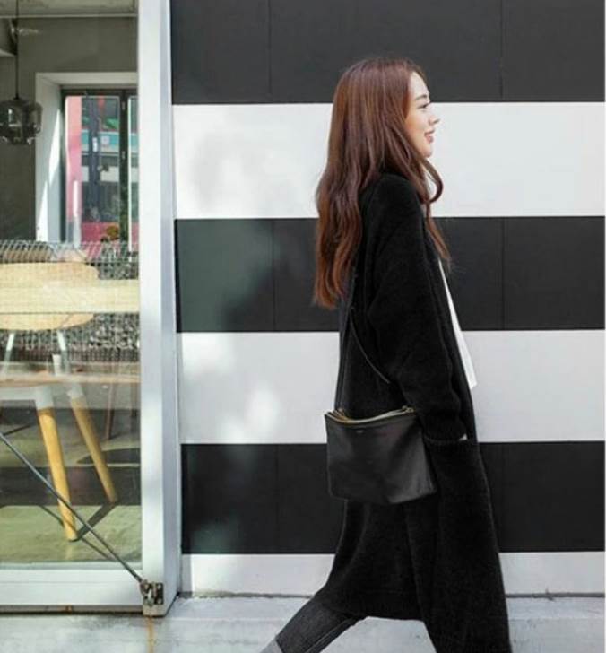 ロングニットカーディガン シンプルカーディガン ベーシックカーディガン トップス アウター セーター カーディガン ロングカーディガン ロング ロング丈 袖あり 長袖 Vネック スマート リブ 前開き mdprevattcaulkingandwaterproofing.com