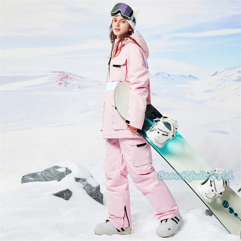 スノーボードウェア 上下 スキーウェア 上下セット メンズ レディース スノボウェア ジャケット パンツ 男女兼用 スノーウェア 撥水 防風 保温 雪遊び