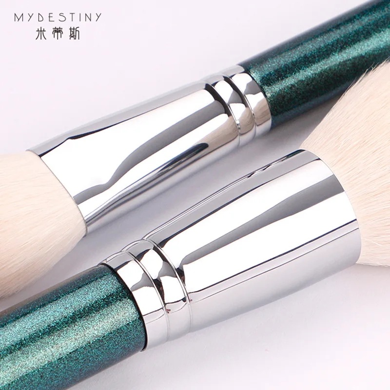 11ピース/セットプロヤギの毛メイクブラシセットパウダーブラッダークラーアイシャドウミックスアイコスメティック眉毛メイクブラシ 11ピース/セットプロヤギの毛メイクブラシセットパウダーブラッダークラーアイシャドウミックスアイコスメティック眉毛メイクブラシ