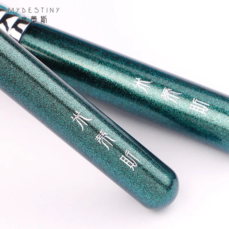 11ピース/セットプロヤギの毛メイクブラシセットパウダーブラッダークラーアイシャドウミックスアイコスメティック眉毛メイクブラシ 11ピース/セットプロヤギの毛メイクブラシセットパウダーブラッダークラーアイシャドウミックスアイコスメティック眉毛メイクブラシ