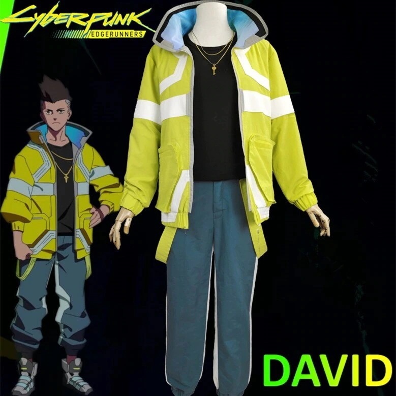 コスチューム コスプレ衣装 デイビッドマルティネス サイバーパンク:エッジランナーズ Edgerunners Cyberpunk: スーツ 2024新作入荷コスプレ
