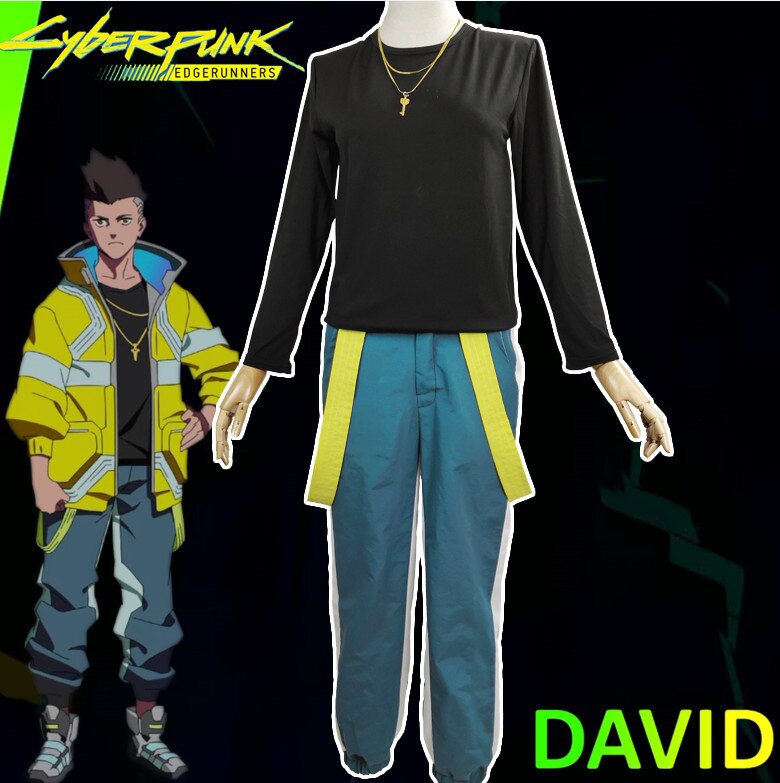 コスチューム コスプレ衣装 デイビッドマルティネス サイバーパンク:エッジランナーズ Edgerunners Cyberpunk: スーツ 2024新作入荷コスプレ