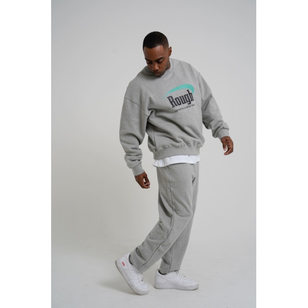 ラフアスレチックヘビーウェイトジョガーパンツ-グレー ラフアスレチックヘビーウェイトジョガーパンツ-グレー