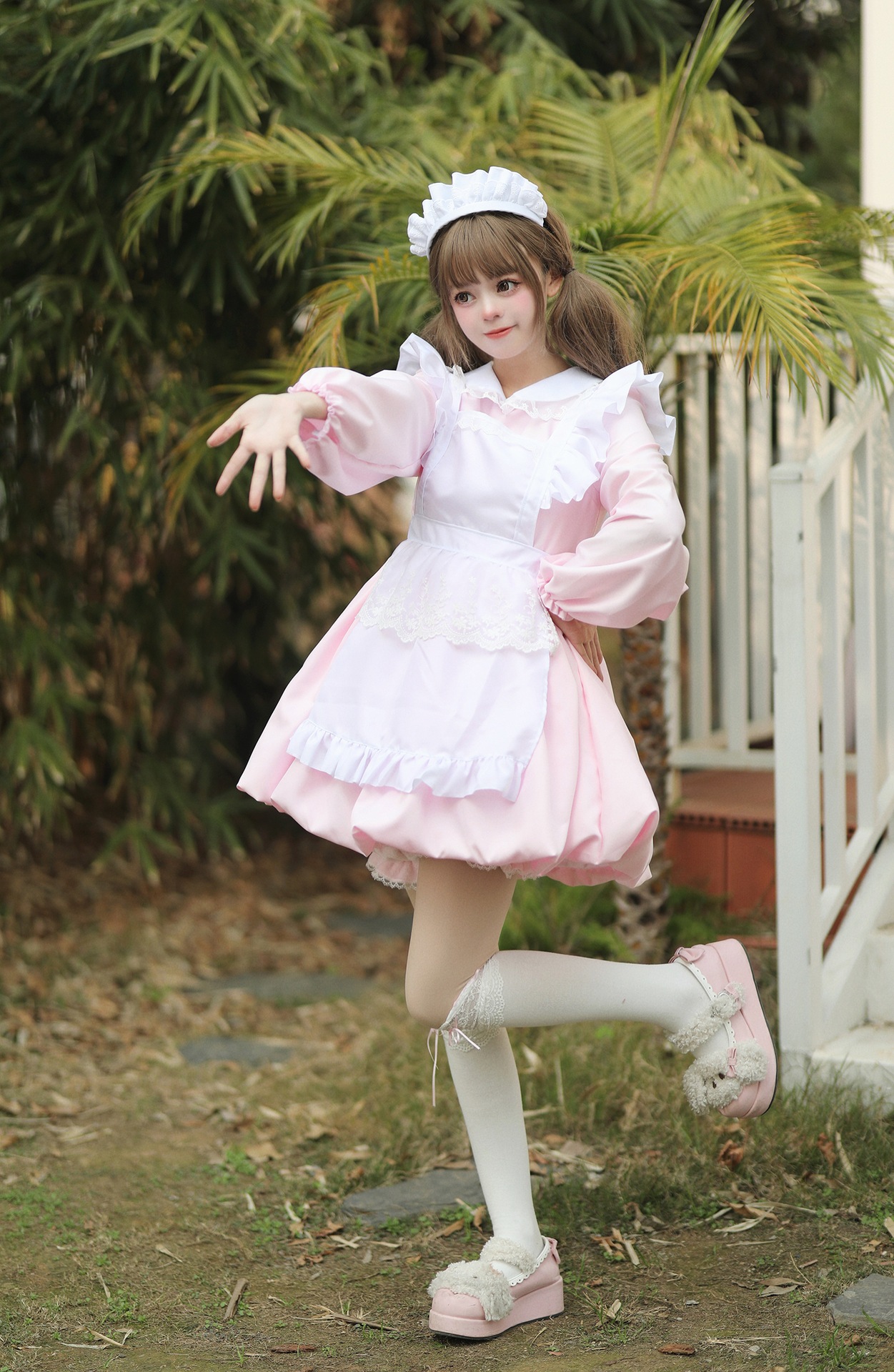 オリジナル ロリータ クリスマスメイド衣装 可愛いメイドコスプレ衣装