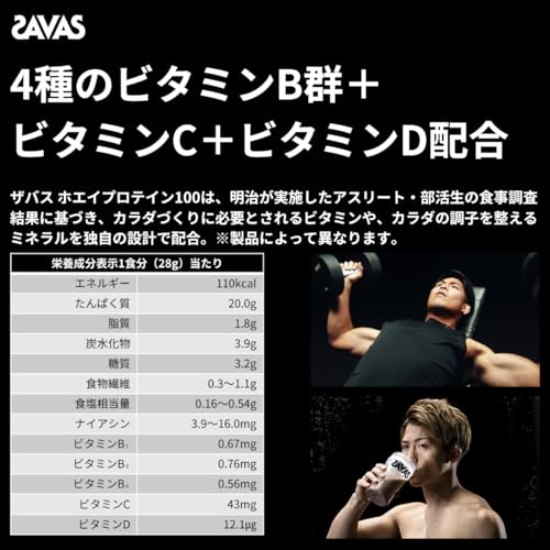 ザバス(SAVAS) ホエイプロテイン100 ストロベリー味 980g 明治