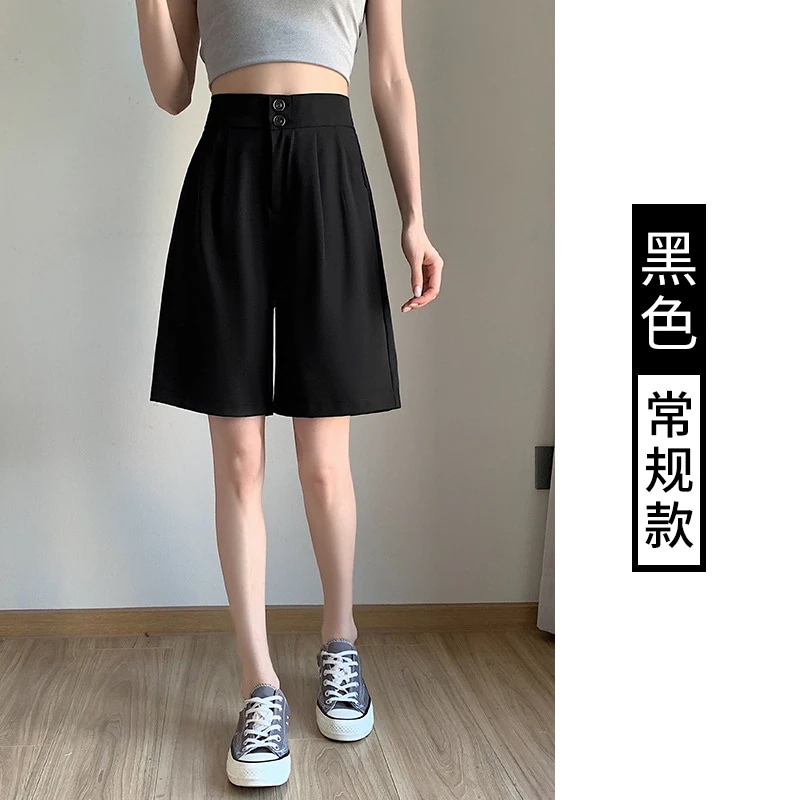 【超お得1つ買うと10個もらえる】メガ割ハーフパンツ スポーツ 五分丈ショートパンツ 女性 夏 薄手 ハイウエスト 薄手 ゆったり レジャー 氷 シルク ワイドパンツ