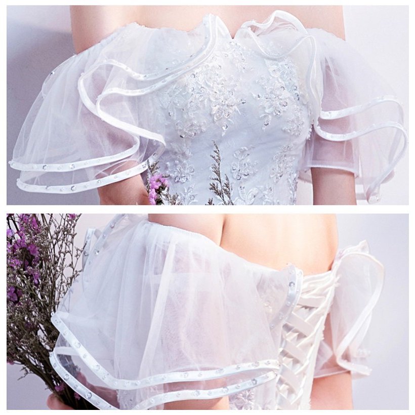 ウエディングドレス レディース 上品な プリンセスライン ベアトップ 花嫁ドレス オシャレ 発表会 ウエディングドレス レディース 上品な プリンセスライン ベアトップ 花嫁ドレス オシャレ 発表会