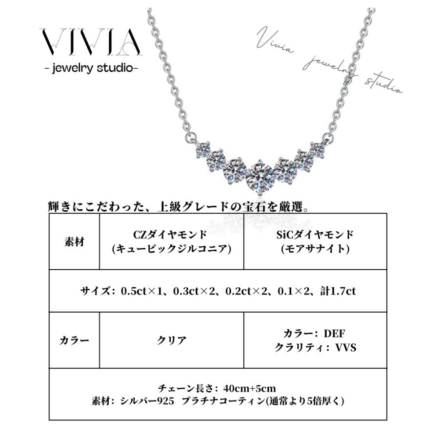 ネックレス モアサナイト レディース 大粒 プラチナ 仕上げ 1.7カラット相当 金属アレルギー対応 ノンアレルギー シルバー925 ホワイトデーお返し 母の日 ギフト ネックレス モアサナイト レディース 大粒 プラチナ 仕上げ 1.7カラット相当 金属アレルギー対応 ノンアレルギー シルバー925 ホワイトデーお返し 母の日 ギフト