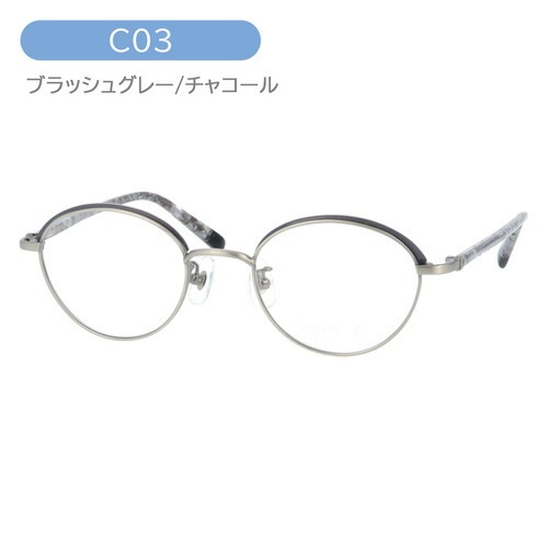 メガネ 50-0107 C01/C02/C03 47mm 3color メガネ 50-0107 C01/C02/C03 47mm 3color