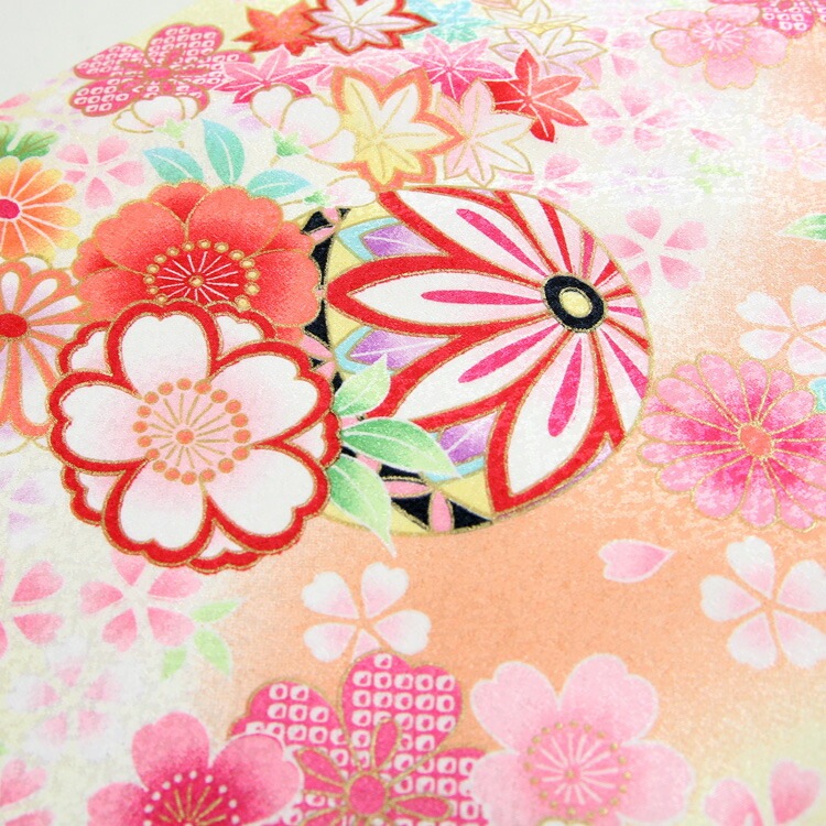 レンタル お宮参り 着物 女の子 レンタル オレンジ地に鞠刺繍と牡丹貝袷お宮参り レンタル 衣装 女児 祝着　初着 産着 レンタル衣装