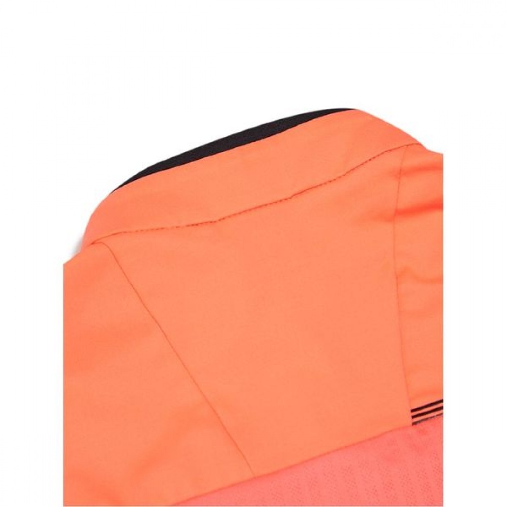 [アイダー] レディースフレアショートスリーブジップアップ Tシャツ_DWM22211RY