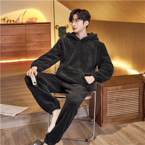 下着 もこもこ パジャマ メンズ 上下 セットアップ 暖かい ルーム ウェア メンズ 寝巻きメンズ