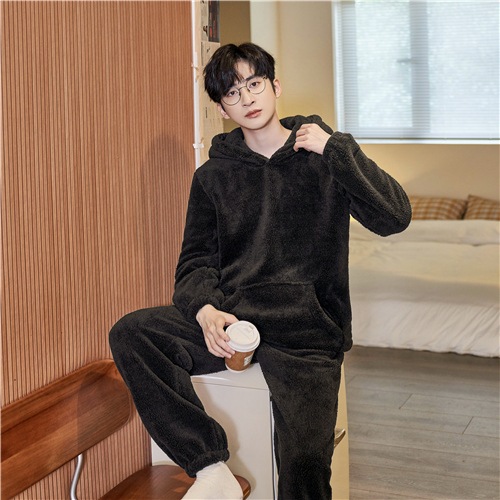下着 もこもこ パジャマ メンズ 上下 セットアップ 暖かい ルーム ウェア メンズ 寝巻きメンズ