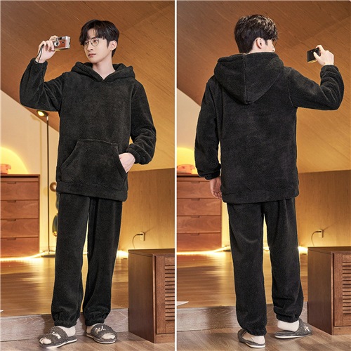 下着 もこもこ パジャマ メンズ 上下 セットアップ 暖かい ルーム ウェア メンズ 寝巻きメンズ