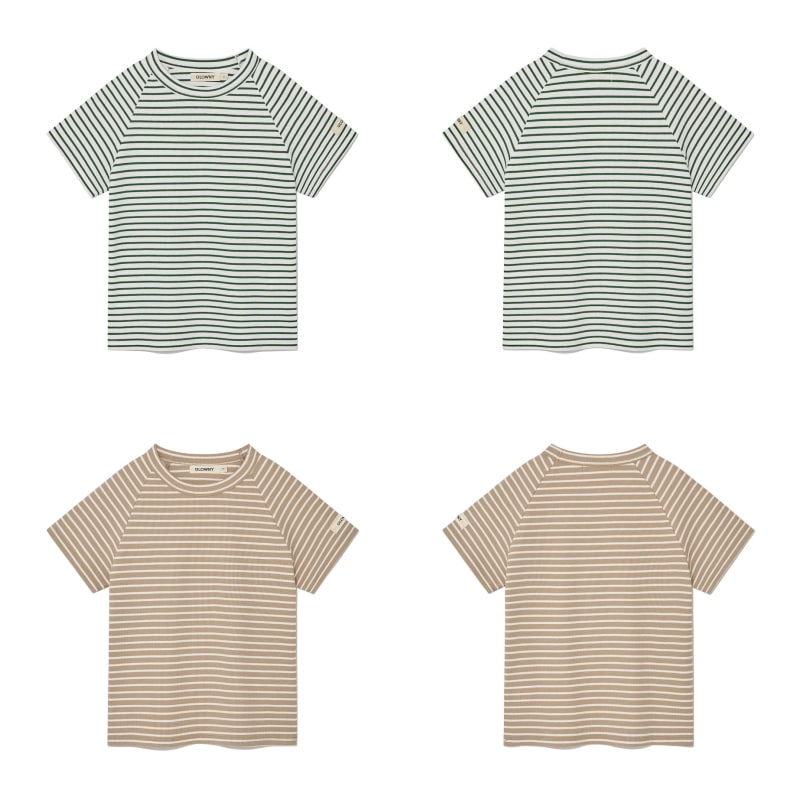 【GLOWNY】 90S RAGLAN STRIPED TEE : 3COLORS 【GLOWNY】 90S RAGLAN STRIPED TEE : 3COLORS