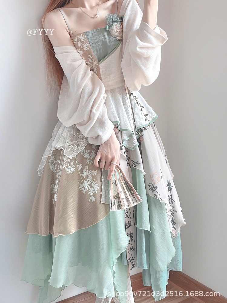 郁柳のプリンセススカートのワンピース ロリータワンピース