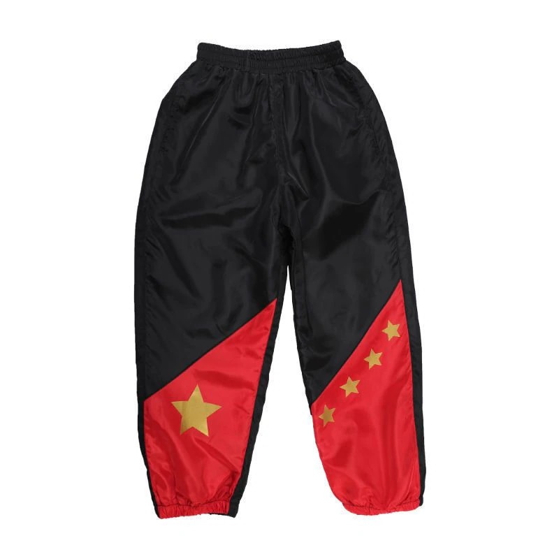 【3650人コレクション】ストリートダンス子供ファッション服秋ヒップホップゆるいジャズ愛国スーツ男女童架子鼓運動会演出服