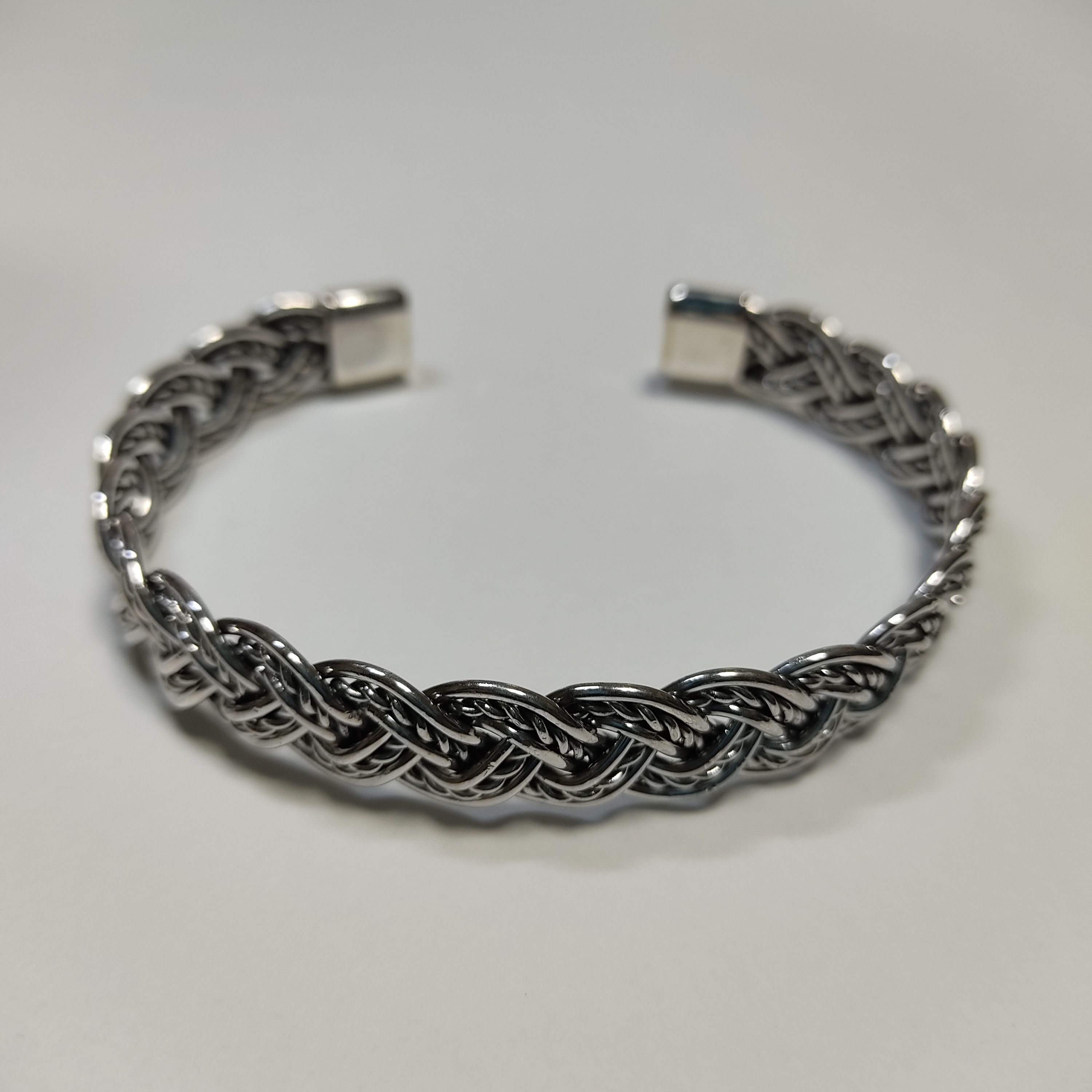 SBT バングル ブレスレット シルバー 925 クロス 唐草模様4401 SBT バングル ブレスレット シルバー 925 クロス 唐草模様4401