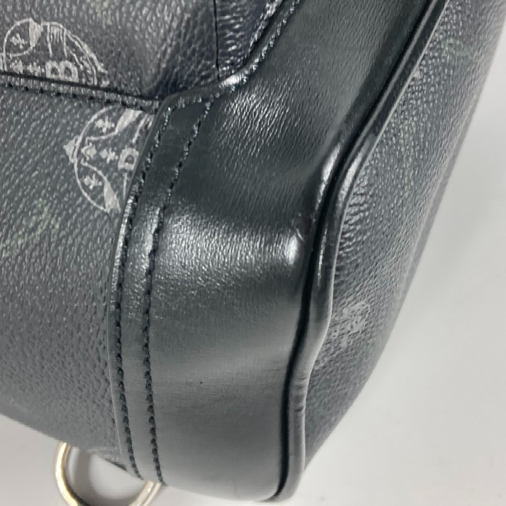 Berluti ベルルッティ ボディバッグ ロゴ カバン クロス ショルダーバッグ PVC/レザー ブラック系 Berluti ベルルッティ ボディバッグ ロゴ カバン クロス ショルダーバッグ PVC/レザー ブラック系
