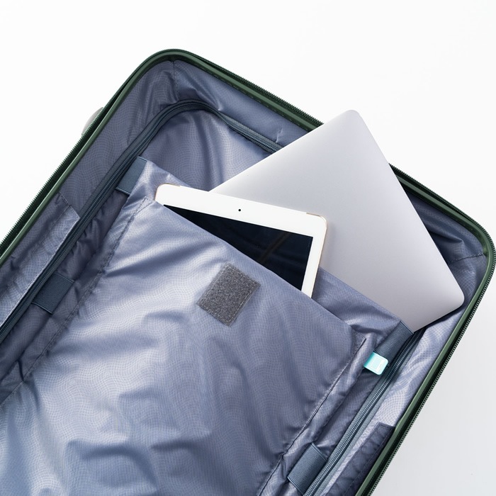 ハードキャリーケース デカかるEdge Front Open 3～4泊 37L+7L ALI-077-18FW-MVN マットバニラ