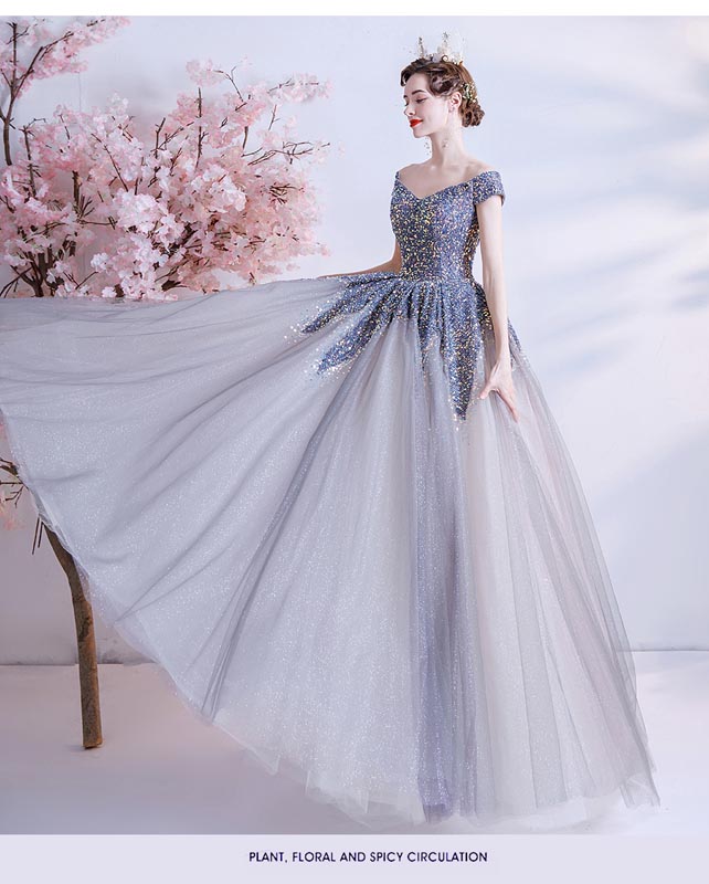 シンプルデザイン ロングドレス カラードレス ブルー オフショルダー Aライン 発表会 プリンセスライン オフショルダー カラードレス ロングドレス 演奏会用ドレス 刺繍 ウェディングドレス 披露宴 シンプルデザイン ロングドレス カラードレス ブルー オフショルダー Aライン 発表会 プリンセスライン オフショルダー カラードレス ロングドレス 演奏会用ドレス 刺繍 ウェディングドレス 披露宴