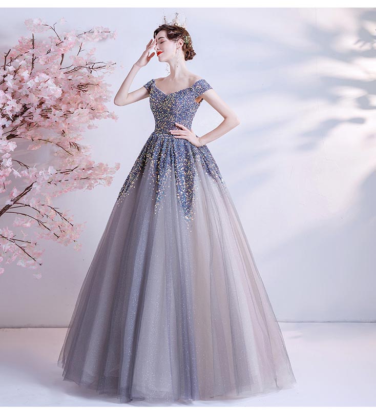 シンプルデザイン ロングドレス カラードレス ブルー オフショルダー Aライン 発表会 プリンセスライン オフショルダー カラードレス ロングドレス 演奏会用ドレス 刺繍 ウェディングドレス 披露宴 シンプルデザイン ロングドレス カラードレス ブルー オフショルダー Aライン 発表会 プリンセスライン オフショルダー カラードレス ロングドレス 演奏会用ドレス 刺繍 ウェディングドレス 披露宴