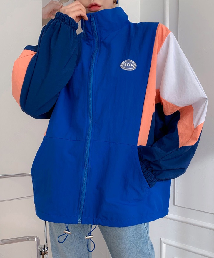ナイロンタッチマルチカラーワイドジャケット レディース アウター ブルゾン 春 秋 シャカシャカ 撥水 薄手 上着 ビッグシルエット 韓国ファッション ストリート ダンス カジュアル 配色 体型カバー ナイロンタッチマルチカラーワイドジャケット レディース アウター ブルゾン 春 秋 シャカシャカ 撥水 薄手 上着 ビッグシルエット 韓国ファッション ストリート ダンス カジュアル 配色 体型カバー